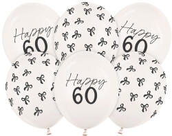  Léggömbök 30 cm, 60, pasztell törtfehér (1 pkt / 6 db. ) (SB14P-460-008Z-6)