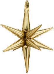  3D fólia lufi Star, 105cm, arany (FB257T-019)