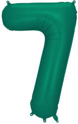  7'' számú fóliás léggömb, 86 cm, üveg zöld (FB1S-7-012B)