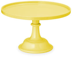  Cukorkatál, 24-14, 5 cm, sárga (PNS3-084)