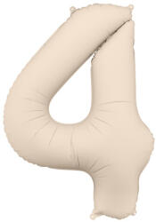  4'' számú fólia lufi, 86 cm, világos meleg szürke (FB1T-4-013J)