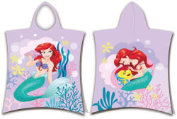 Disney Hercegnők Ariel Pink törölköző poncsó 50x115 cm (JFK039687) - szukits