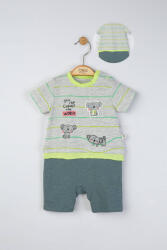 BabyJem Salopeta de vara pentru bebelusi koala, tongs baby (culoare: verde, marime: 6-9 luni)