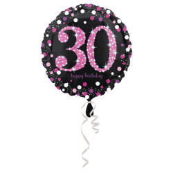 Amscan Balon din folie 30 roz strălucitor