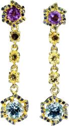 Frumoasa Venetiana Cercei argint topaz (C3027)