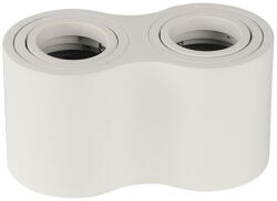 OPTONICA Spot Aplicat Dublu 2xGU10, Culoare Corp Alb (19130-)