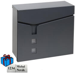  BK. 531. G. AM cutie poștală Antracit Da (2984K22864)