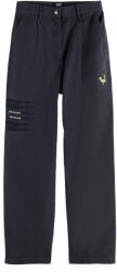 Scotch & Soda Pantaloni Raine High Rise Wide Leg Washed ULH00776F 078 charcoal art (ULH00776F-078 charcoal art)