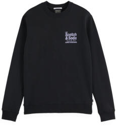 Scotch & Soda Futer Front + Back Artworkshirt 181522 021 meteorite (181522 021 meteorite)