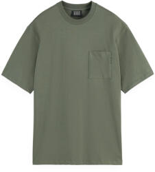 Scotch & Soda T-Shirt Seasonal Loose-Fit 3 Crosses Pocket 181290 301 thyme