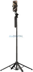 Hurtel Szelfibot WH181-Y1S alumínum ötvözet teleszkópos tripod 1.75m - fekete