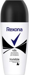 Rexona Roll-on Invisible dezodor fekete-fehér, Rexona, 50 ml (59095644)