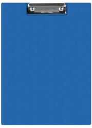 Q-CONNECT dupla A4-es vágólap zsebbel, 230x350 mm, laminált karton és fém kapocs, kapacitása 50 lap, kék színű (KF01301)