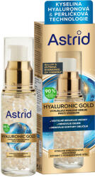 Astrid ASTRIDHyaluron Gold ránctalanító gyöngyszérum niacinamiddal, 30 ml