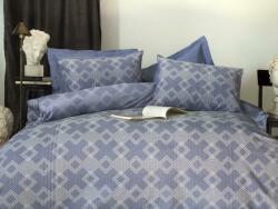  Szatén ágynemű 220x200 Dixon lila geometrikus Exclusive 3