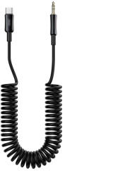 XO kábel audio NB-R255B USB-C - jack 3, 5 mm 1, 0 m fekete - studioeszkozok