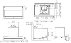 Elica -Páraelszívó BOXIN ADV PLUS @ BLMAT/A/90 (MKPRF0199291)