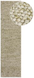 Flair Rugs Каки ръчно изработена пътека със смес от вълна 60x230 cm Minerals - Flair Rugs (503119376387)