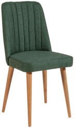 Kalune Design Зелен кадифен стол за хранене Stormi Sandalye - Kalune Design (869VEL5208)