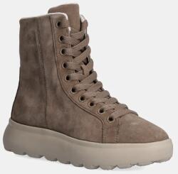 Geox velúr bokacsizma D SPHERICA EC4.1 - bézs Női 37