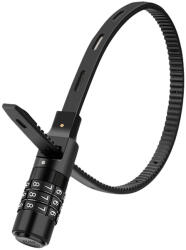 ROCKBROS Számzáras Kerékpárzár 0.5m - Fekete (WR-157365)