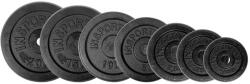 inSPORTline Öntöttvas súlyzótárcsa szett inSPORTline Castblack 2x 0, 5-20 kg (2172-SADA) Súlytárcsa