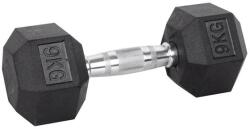 inSPORTline Hatszögű kézisúlyzó Hexsteel 9 kg (1184)