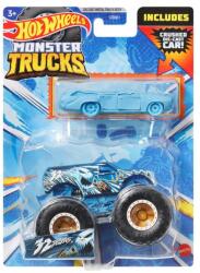 Mattel Hot heels monster truck autó Hot Wheels kisautóval