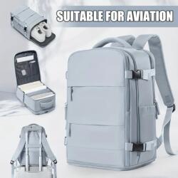  Utazó Hátizsák- Szürkés Kék- 40 X 25 X 20 cm (VE1675050-1-1-1-1-1-1)