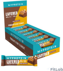 Myprotein Layered Protein Bar szelet - Peanut Pretzel - 12x60g (13661761)