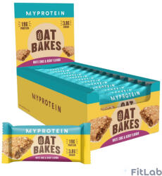 Myprotein Oat Bakes zabszelet - Bogyógyümölcs & Fehércsokoládé - 12x 75g (12191276)