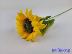  Napraforgó szálas selyemvirág 57cm