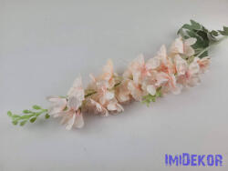  Szarkaláb szálas hamvas szárú selyemvirág 84cm - Rózsaszínes