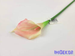  Gumi kála szálas 55 cm - Rózsaszín Cirmos