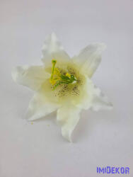  Liliom fej 13 cm - Krém