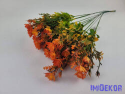  Vegyes mű szálas díszítő 12db/köteg 52cm - Élénk Narancs