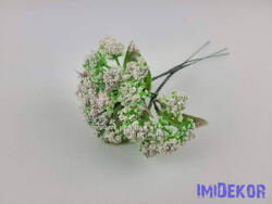  Rezgő pick hamvas 3 szálas köteg 24cm - Rózsaszínes Fehér LTPIWH