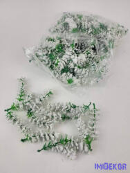  Rezgő fürt kb 5cm - Fehér