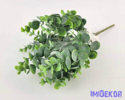  Eukaliptusz 5 ágú hamvas mű zöld 32 cm - Világoszöld