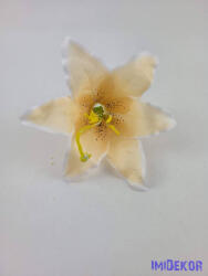  Liliom fej 13 cm - Halvány Barack