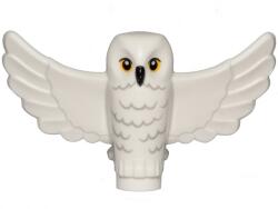 LEGO® Bagoly figura „Hedwig fehér, tollmintás