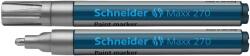 Schneider Marker cu vopsea SCHNEIDER Maxx 270, varf rotund 1-3mm - argintiu (S-127054) - officeclass