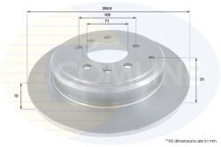 COMLINE Brzdový kotúč COMLINE - centralcar - 9 490 Ft