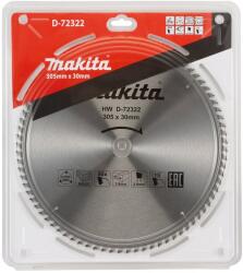 Makita fűrészlap fa 305x2, 8x30 mm 80 fogú D-72322 (D-72322)