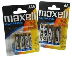 Maxell Elem ceruza MAXELL (AA, LR06) 4+2/BL (790230.04.EU) - robbitairodaszer