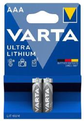 VARTA Elem mikro VARTA Ultra Líthium AAA 2-es (6103301402) - robbitairodaszer