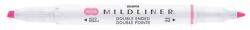 Zebra Szövegkiemelő kétvégű ZEBRA Mildliner fluorescent 1, 4-4, 0 mm rózsaszín (78170) - robbitairodaszer