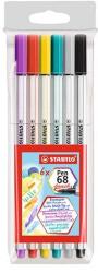STABILO Ecsetfilc STABILO Pen 68 Brush 6 darabos (568/06-11) - robbitairodaszer