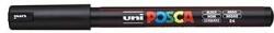 uni Filctoll UNI Posca PC-1MR fekete (2UPC1MRF) - robbitairodaszer