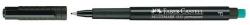 Faber-Castell Alkoholos marker FABER-CASTELL F 0, 6 mm fekete (151399)
